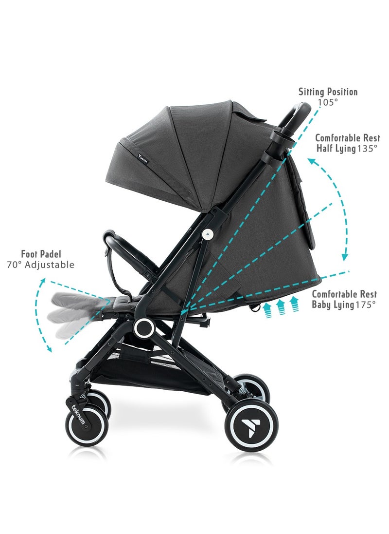 TEKNUM Travel Cabin Stroller with Coffee Cup Holder - Slate Grey - pzsku/ZB2F1BE26A036A4476BB5Z/45/_/1724239544/3343ab74-ae50-4df1-9645-dc04bd101fff