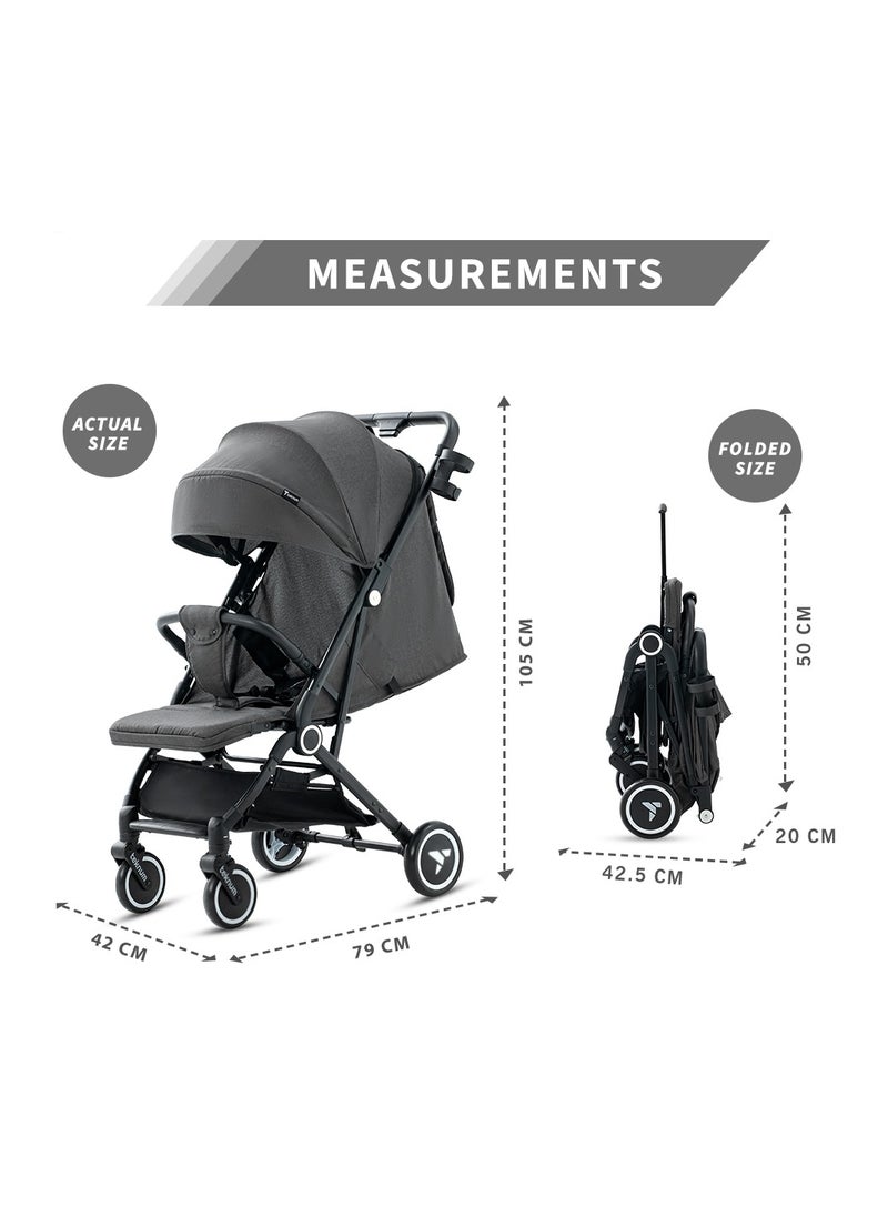 TEKNUM Travel Cabin Stroller with Coffee Cup Holder - Slate Grey - pzsku/ZB2F1BE26A036A4476BB5Z/45/_/1724239584/50093c12-5df6-48e1-832a-24ac48f52eaa