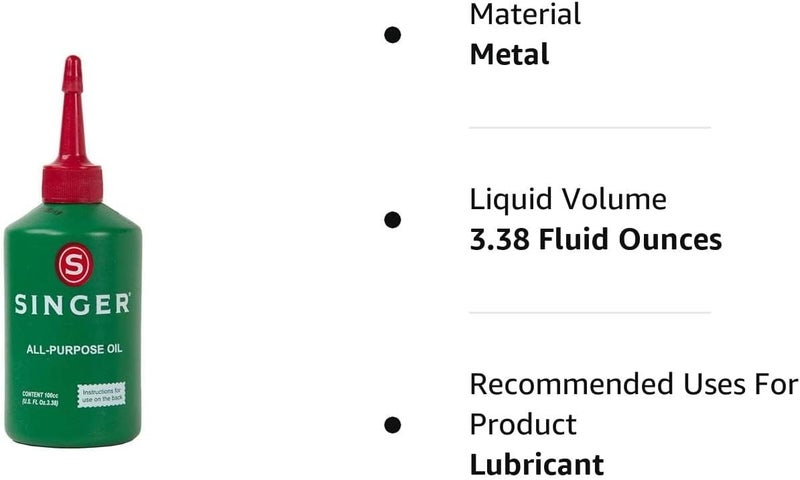 SINGER زيت ماكينة الخياطة - Image 2