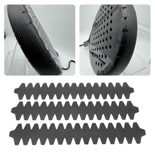 NOENNULL 3PCS Padel Racket Protector Frame Guard 157 Inch PU Protective Edge Sticker Tape for Padel Tennis Rackets Sports Equipment Accessories - Image 3