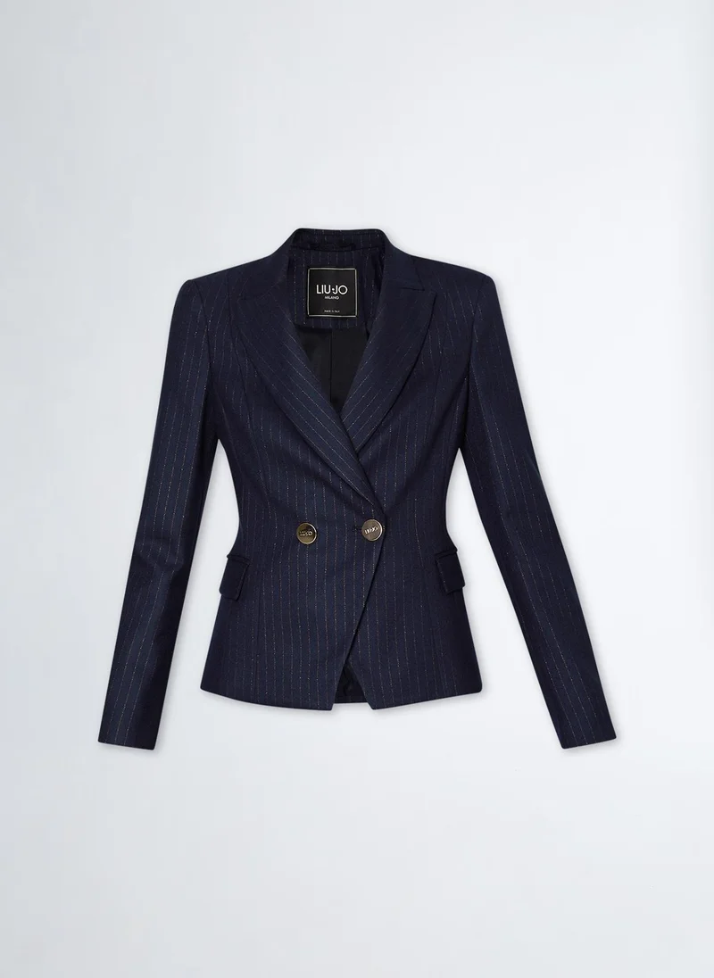 Liu Jo Pinstripe suit blazer
