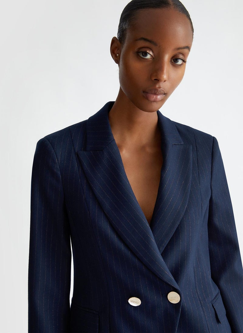 Liu Jo Pinstripe suit blazer - Image 3