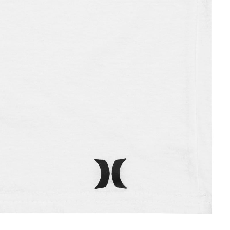 Hurley Men's 3 Pack Crewneck SS Tee Shirt, White Traditional, X-Large - Image 4