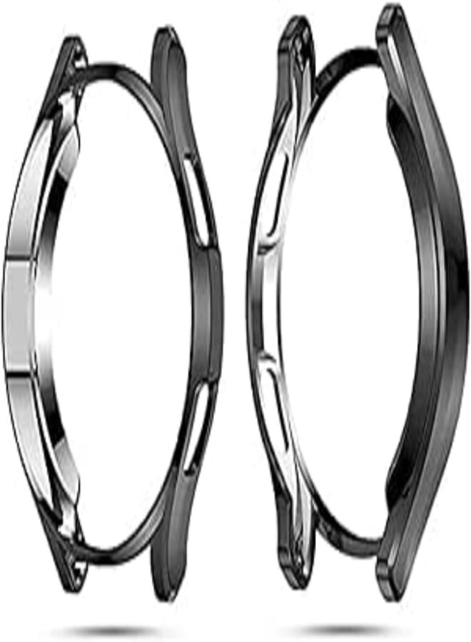 TPU Bumper Shell Protective Case for Samsung Galaxy Watch 4 Classic 42mm (black)