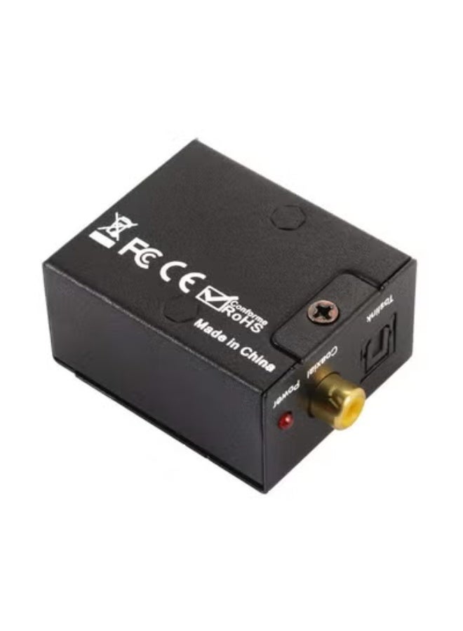 Chabeia DAC Digital Audio Converter, Digital Optical Coaxial Toslink to Analog Audio Converter Stereo L/R RCA Audio Adapter for HDTV DVD Blu-ray Home Cinema Systems PS3 Xbox X360 with Optical Cable and USB C - Image 4