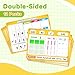 Laffunz 12 Packs Dry Erase Place Value Chart Math Games for Kids Addition and Subtraction Flash Cards White Board Math Manipulatives 1st 2nd 3rd Grade Teacher Classroom Must Haves Homeschool Supplie - Image 4