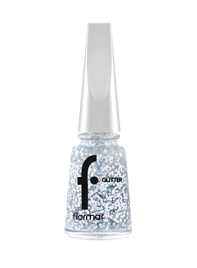 flormar Glitter Nail Enamel GL37 Glitter Touch GL37 Glitter Touch Bundle - Image 2