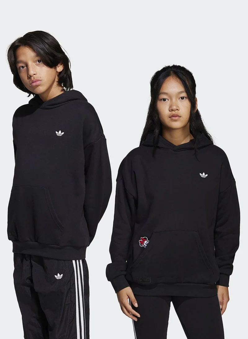adidas هودي أسود أوريجينالز للأطفال
