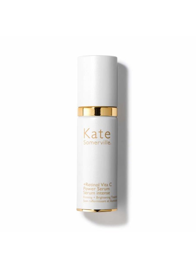 Kate Somerville Retinol Vita C Power Serum – Anti-Aging Skin Firming Treatment Clinically Proven to Brighten and Smooth Lines and Wrinkles, 1 Fl Oz - Image 1