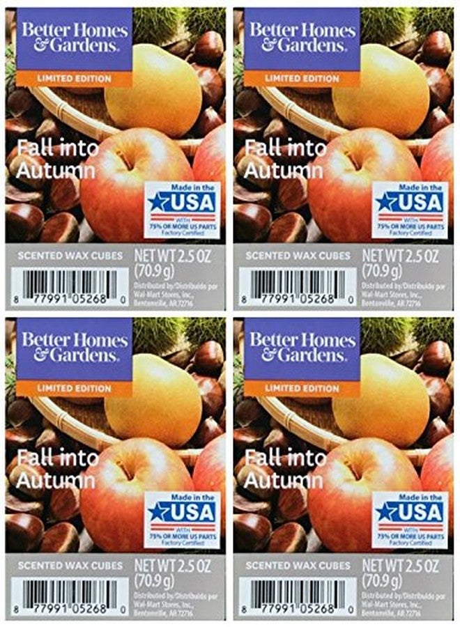 Nitro Better Homes and Gardens Fall Into Autumn Scented Wax Cubes - 4-Pack - Image 1