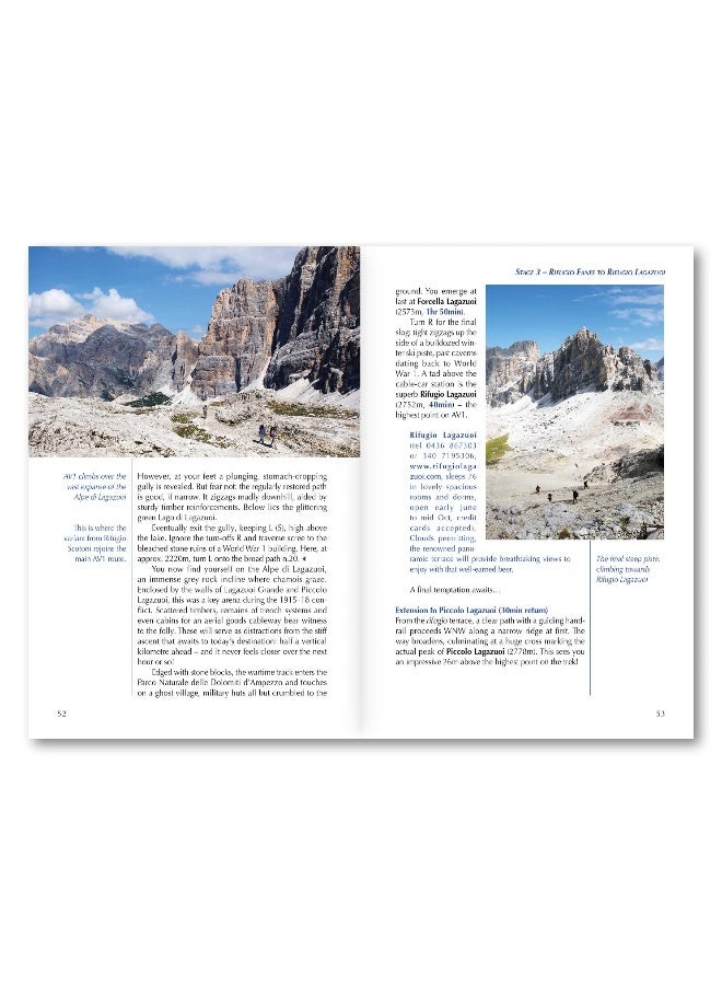 Alta Via 1 - Trekking in the Dolomites: Includes 1:25,000 map booklet - Image 5