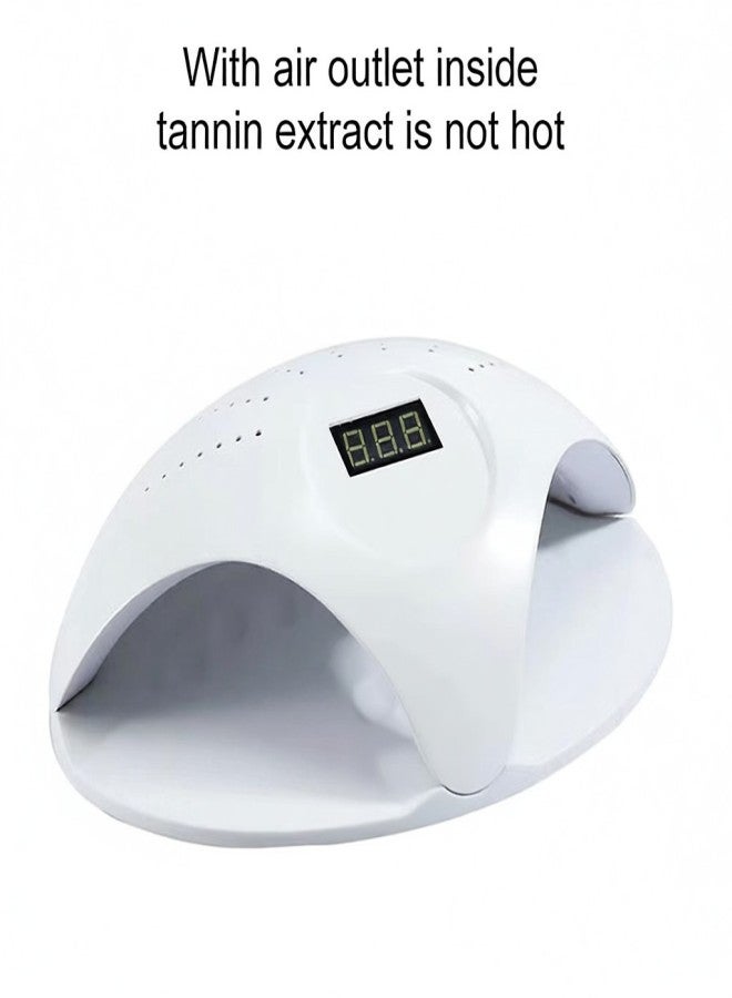 مصباح LED للأظافر بالأشعة فوق البنفسجية، مصباح LED للأظافر الجل، مصباح مانيكير للقدمين، مجفف أظافر، مصباح أظافر للأيدي، مصباح تجفيف الأظافر بالأشعة فوق البنفسجية، جل وردي - Image 5