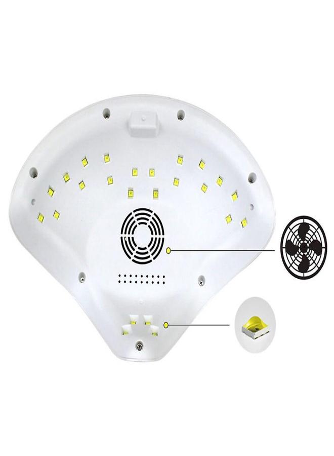 مصباح LED للأظافر بالأشعة فوق البنفسجية، مصباح LED للأظافر الجل، مصباح مانيكير للقدمين، مجفف أظافر، مصباح أظافر للأيدي، مصباح تجفيف الأظافر بالأشعة فوق البنفسجية، جل وردي - Image 4