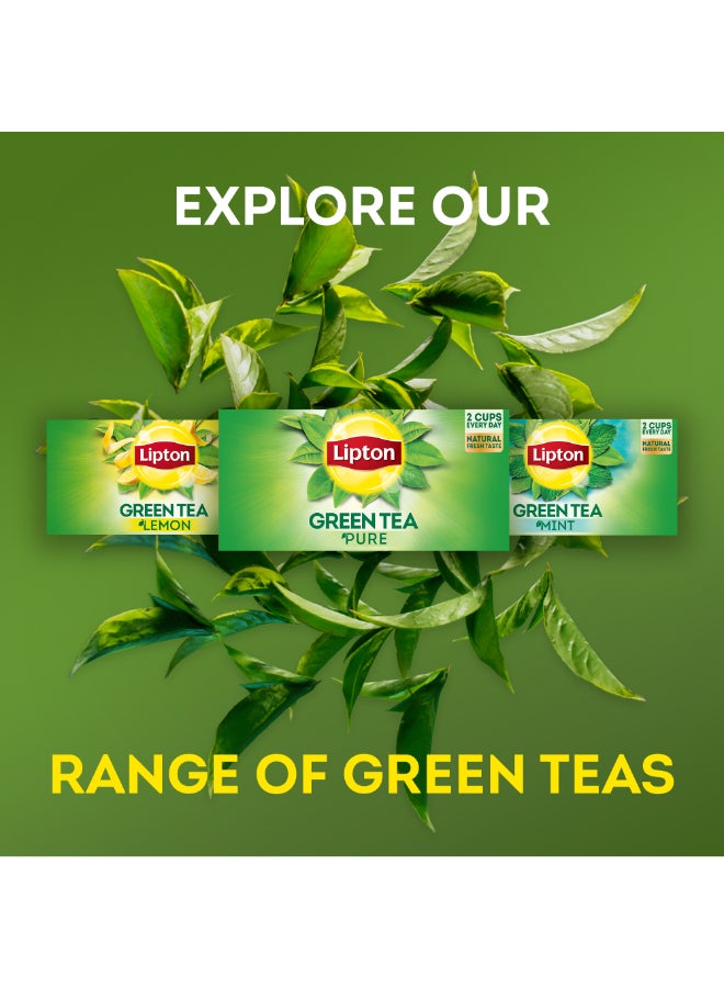 Lipton Green Tea Pure, 50 Envelope Teabags 50 Teabags (75g) - Image 5