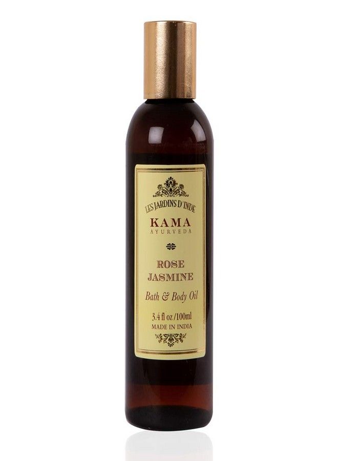 Kama Ayurveda Kama Ayurveda Rose and Jasmine Bath and Body Oil, 100ml  - Image 1