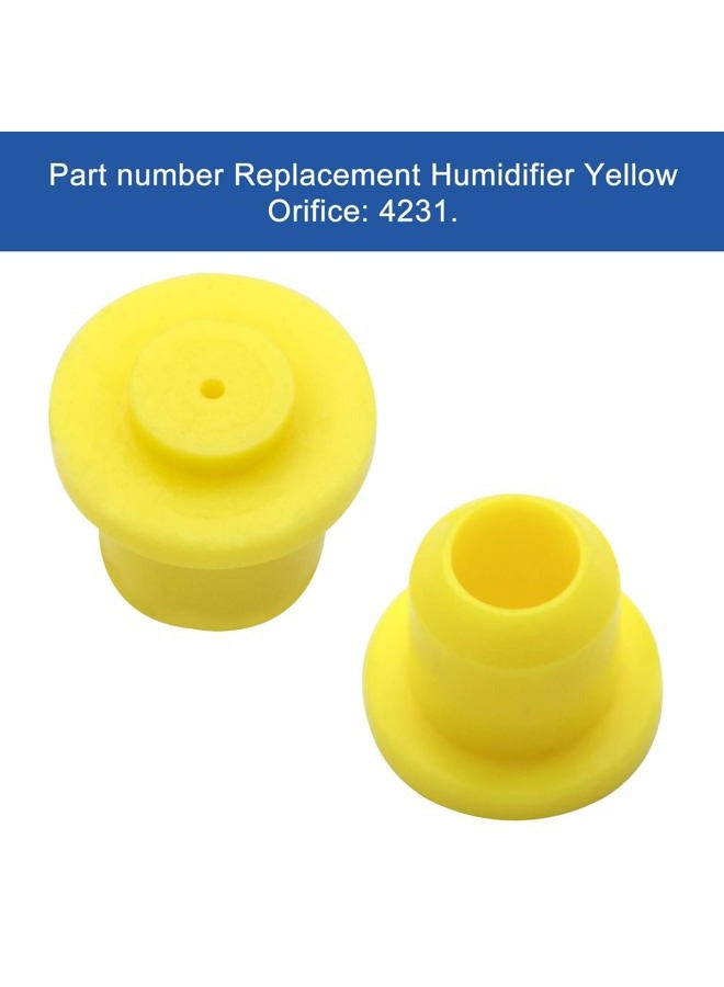 Miyolo 4231 Humidifier Replacement for Aprilaire Yellow Orifice 400, 500, 550, 550A, 558, 560, 560A, 568 and 600 (2 PCS) - Image 5