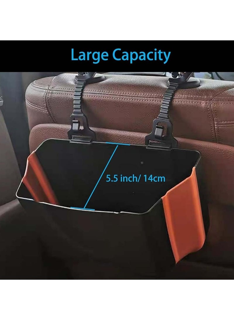 Oasisgalore Black Hanging Waterproof Car Back Seat Garbage Bag  - Image 3