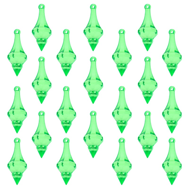 1 Set Decorations Water Drop Pendants Hanging Pendants Lamp Pendants - Image 3