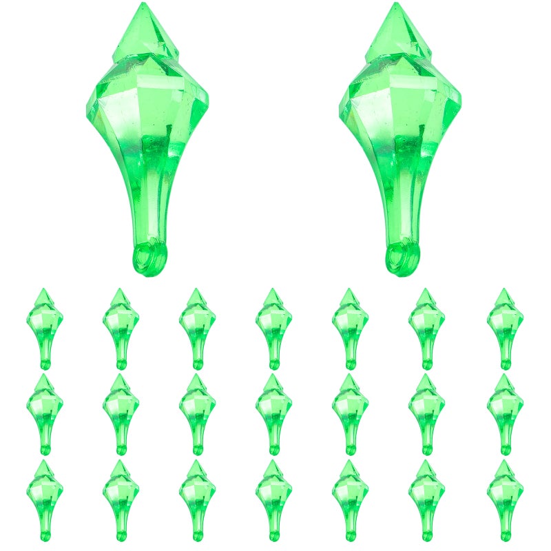 1 Set Decorations Water Drop Pendants Hanging Pendants Lamp Pendants - Image 1