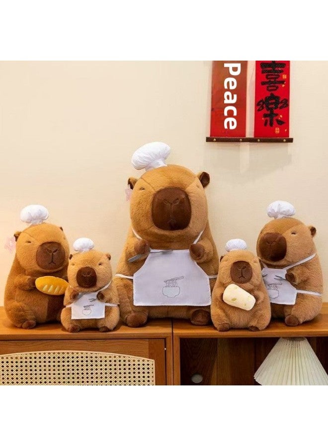 Kapibala Fortune Tree Capybara Plush Toy Doll Backpack Capybara Cloth Doll Wholesale-Color:Oyster Backpack Capybara-Height:40cm    0.45kg - Image 3