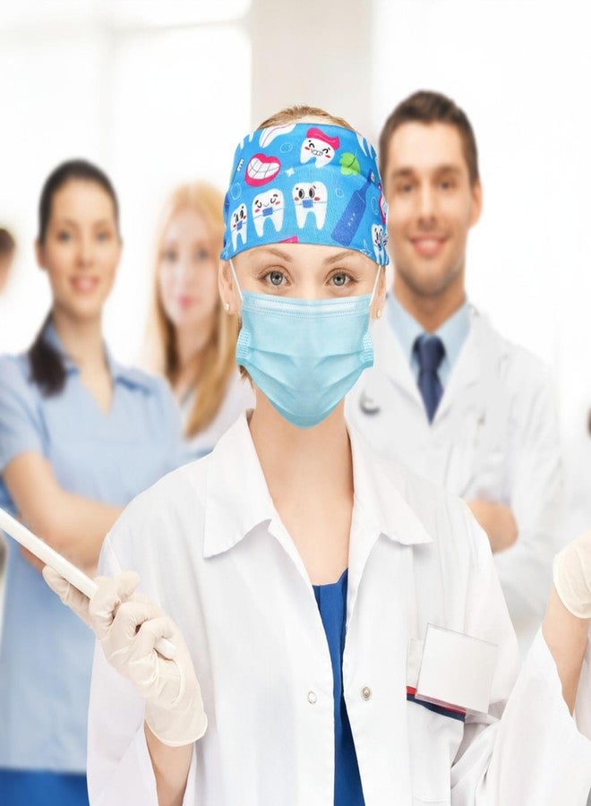 Canlierr 20 Pcs Dental Headbands for Women with Buttons Non Slip Dental Doctor Gifts Nursing Assistant Soft Accessories Sweat Wicking Headbands Gifts for Christmas Dentist Hygienist Medical Assistant - Image 4