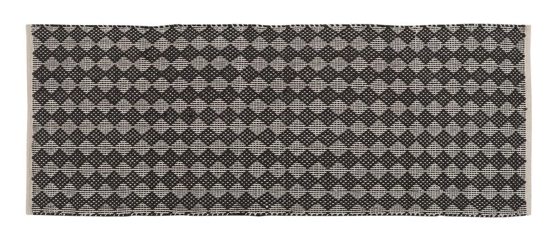 TEXTILE STUDIO Handmade Pure Cotton Bed Runner Rug (22x55 Inches) - Flat Woven, High Pile, Lightweight Laher Design, Durable, Soft, Eco-Friendly, for Bedroom, Entryway, Living Room Décor-Design-06 - Image 2