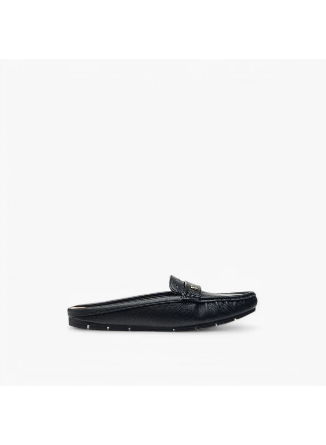 Le Confort Women's Textured Slip-On Mules