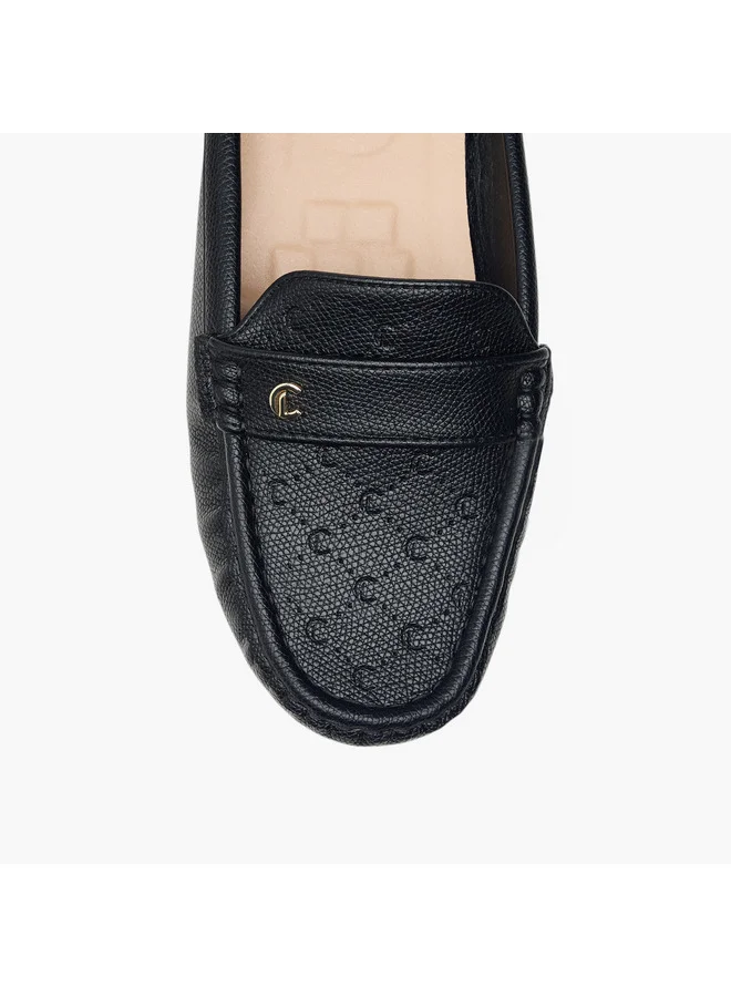Le Confort Women's Textured Slip-On Mules