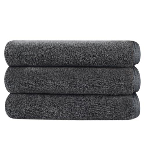 SINLAND Absorbent Coral Velvet Washcloth Ultra Soft Microfiber Face Towels 12 x 12 inch MultiPurpose Face Cloths for Household and Sport - Image 2