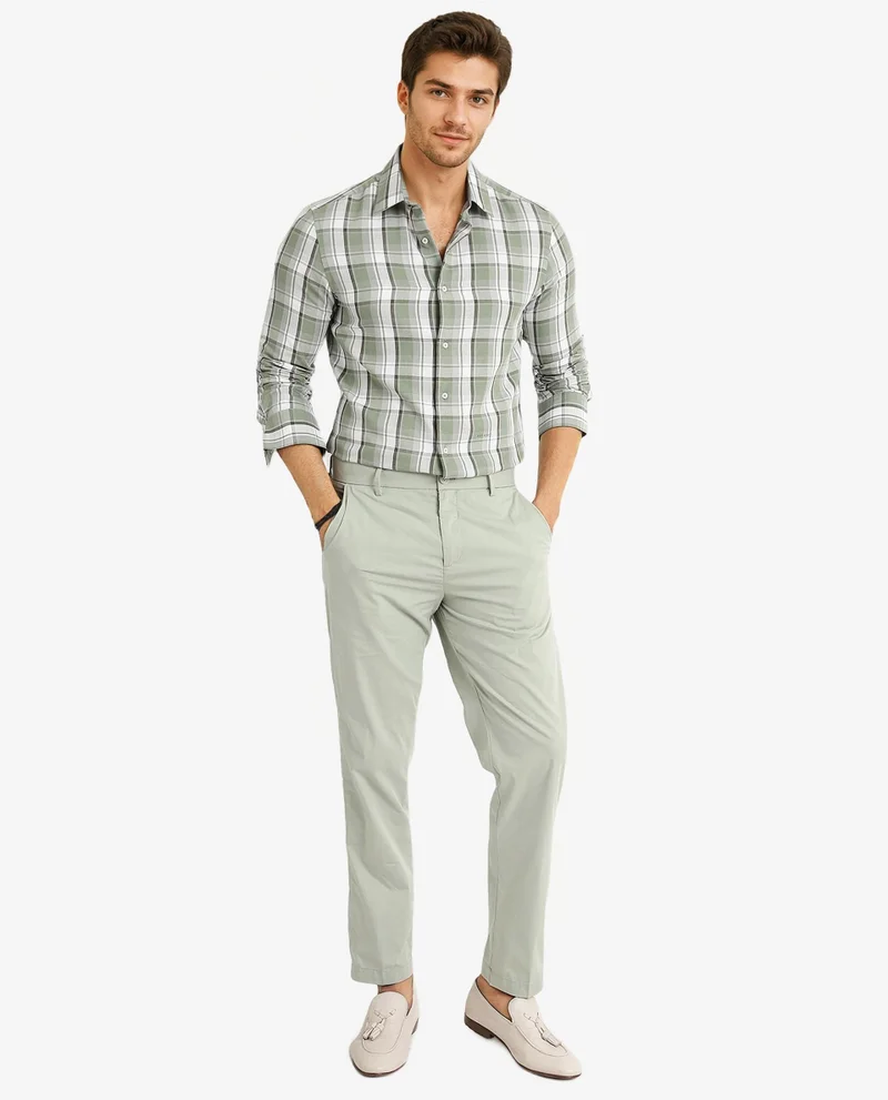 Rare Rabbit Men's Classic Check Shirt