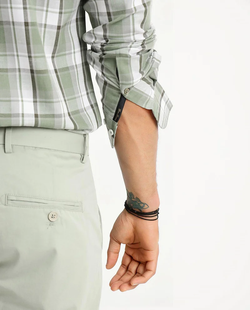 Rare Rabbit Men's Classic Check Shirt
