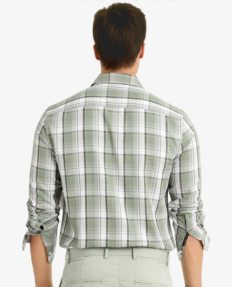 Rare Rabbit Men's Classic Check Shirt