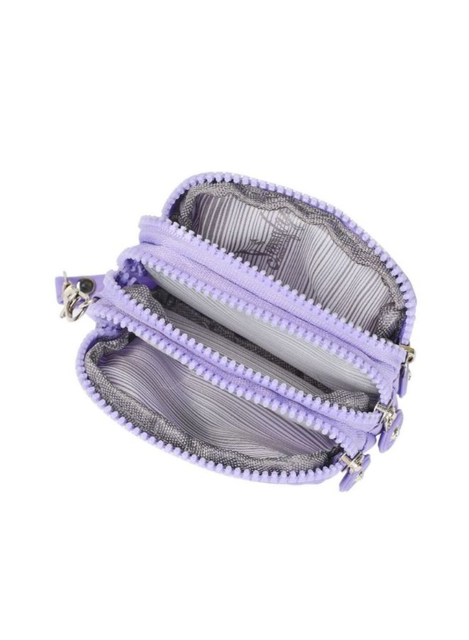 Waterproof Nylon Zipper Coin Purse Simple Design Gift Key Bag Wholesale-Color:159# Grass Green