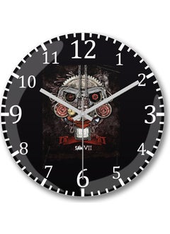 Print Shop Saw Mechanical Wall Clock Domed Real Glass