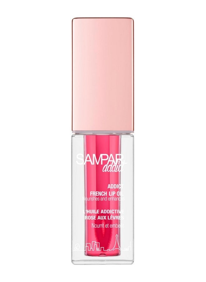Sampar Sampar Addict French Lip Oil - Camellia Lip Oil for Deep Hydration, Glossy Finish & Nourishing Care - Non-Sticky Lip Treatment for Soft, Smooth Lips - All Skin Types - Cruelty-Free, 1 oz  - Image 1