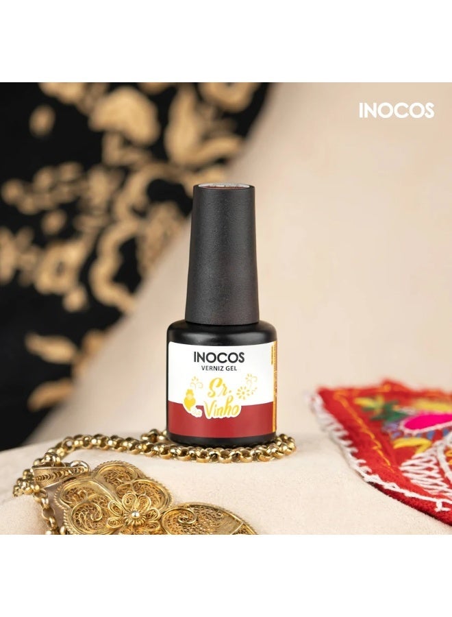 INOCOS Ah! Fadista Gel Polish Mr. Wine 15ml - Image 2