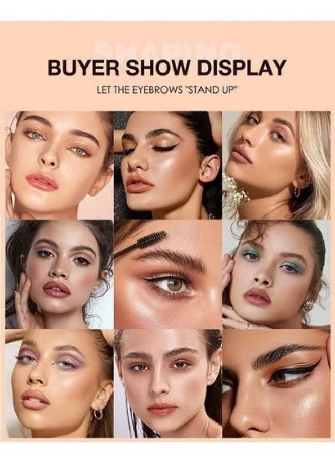 O.TWO.O Eyebrow Styling Gel Refreshing Gel Soft And Not Easy to Clump Not Mottled or Falling Off 03 Light Brown - Image 5