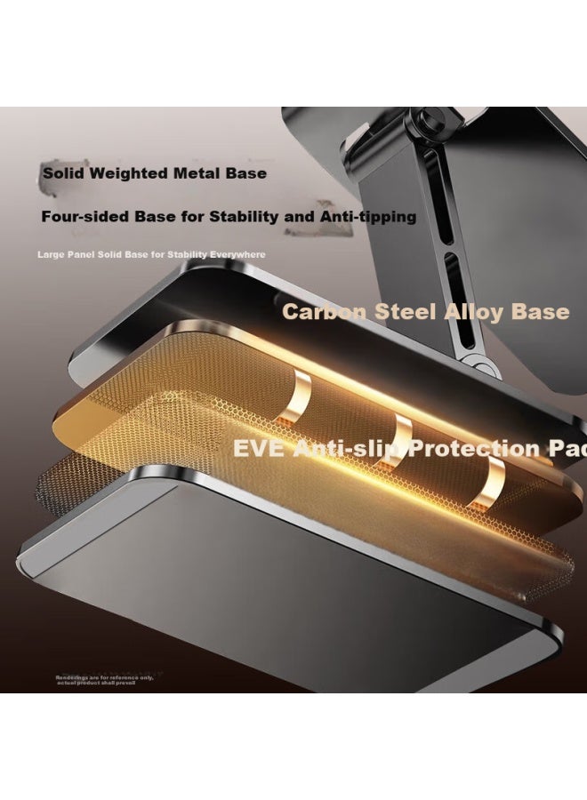 Bzbc Mobile Phone Stand Tablet Ipad Desktop Lazy Bracket 360 Degree Rotation Adjustable Live Phone Holder Shooting Photo Office Multi-Function Support Stand - Image 3
