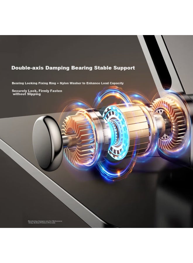 Bzbc Mobile Phone Stand Tablet Ipad Desktop Lazy Bracket 360 Degree Rotation Adjustable Live Phone Holder Shooting Photo Office Multi-Function Support Stand - Image 4