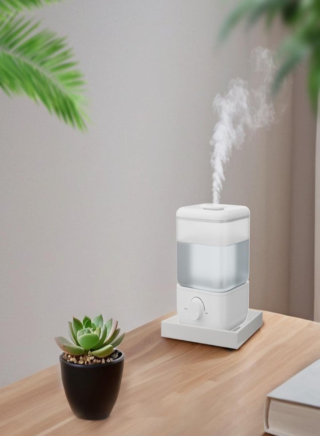 Homakover Acrylic Humidifiers Tray for LEVOIT Classic 160 Top-Fill Humidifiers 2.5L Tank, Leak-Proof Tray, Moisture-Proof Humidifier Tank Floor(Not Include Humidifier) (White, 2.5L) - Image 3