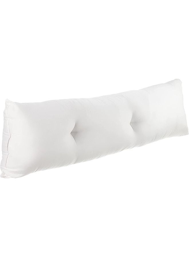 Loose Fiber Long Pillow 40 x 100 cm White 