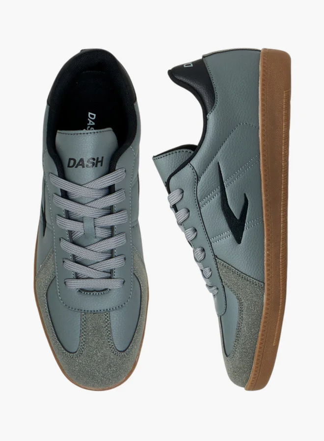 داش Panelled Lace-Up Sports Shoes