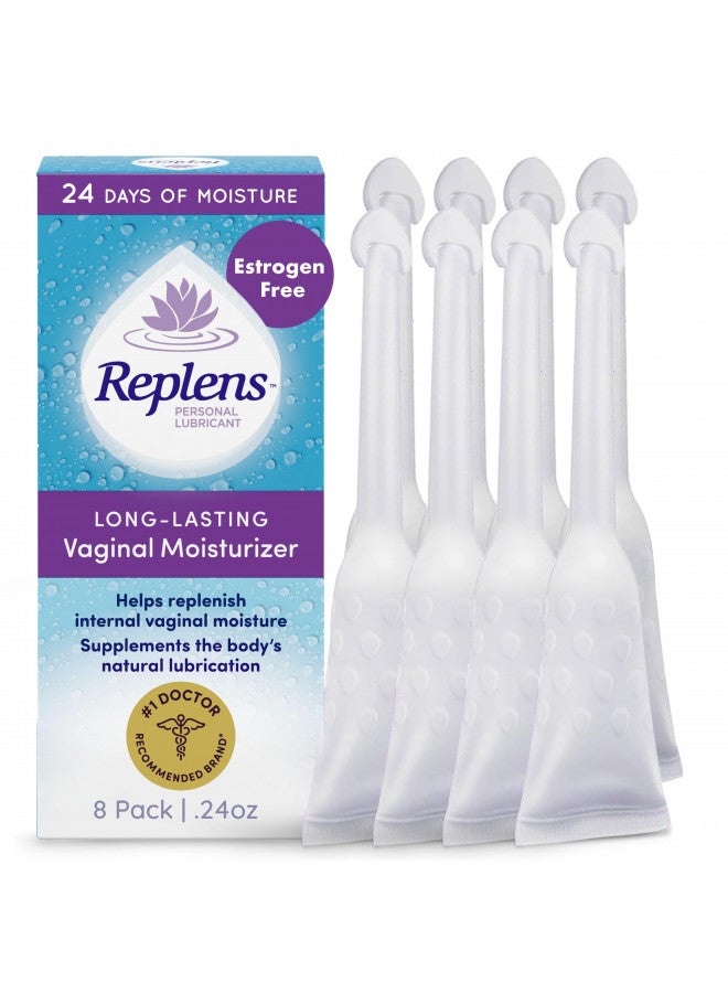 Replens Longlasting Vaginal Moisturizer 8Ct With Singleuse Applicator  - Image 2