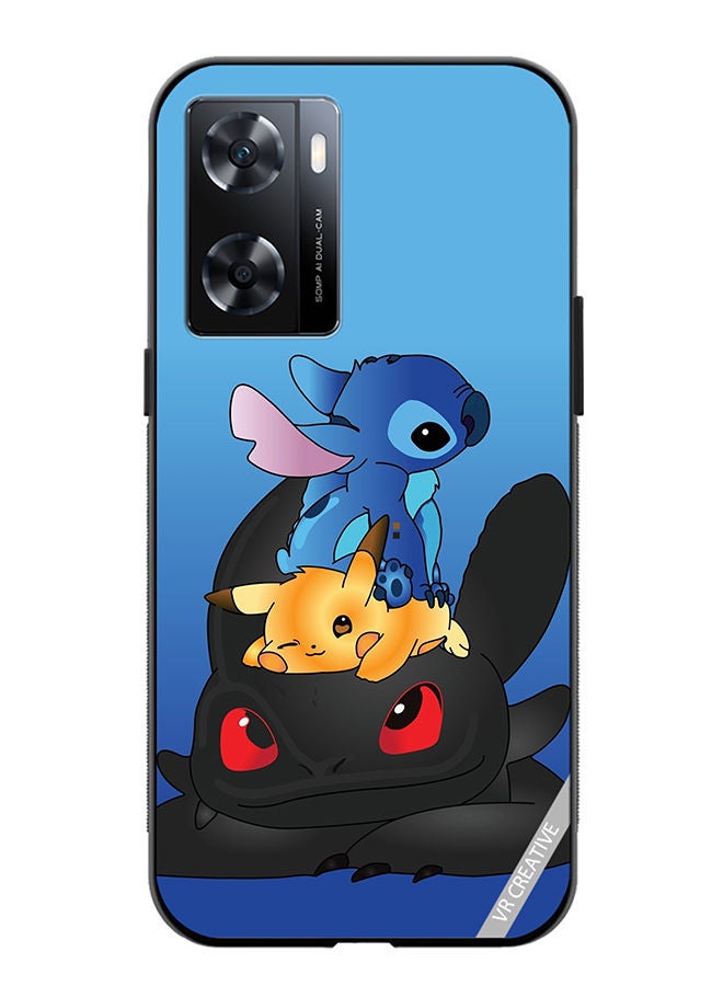 VR CREATIVE Protective Case Cover For OnePlus Nord N20 SE Cartoon Mix Design Multicolour - Image 1