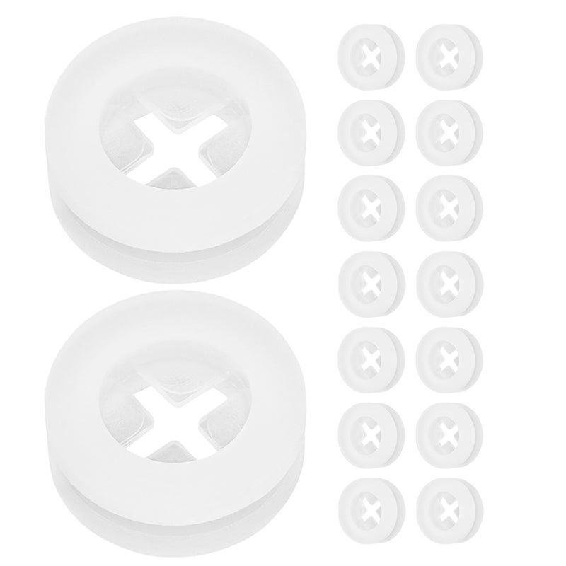 24pcs Silicone Hole Plugs Jar Lids Hole Plugs Fermenter Lid Grommet for Jars - Image 2