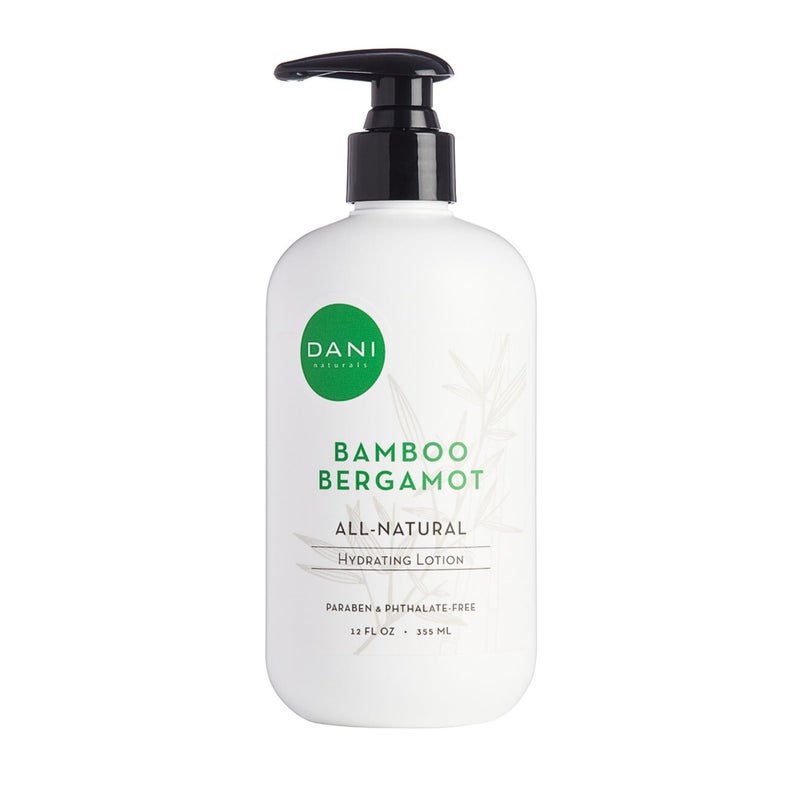 DANI Naturals Hand & Body Lotion - Clean Bamboo Bergamot Scented, Deep Hydration Lotion for Dry Skin, With Shea Butter & Aloe Vera, Natural & Organic Ingredients, Paraben-Free, 12 Oz - Image 1