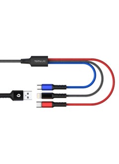 Totulife FAME Series Power Bank 10000mAh+3in1 Cable-Black  - Image 2