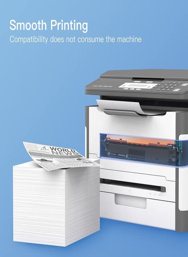 جي بي سي إيمدج خرطوشة حبر بديلة متوافقة مع صور GPC لطابعات HP 17A CF217A السوداء، متوافقة مع طابعات LaserJet Pro M102a M102w Pro MFP M130nw M130a M130fn M130fw، عبوة من 4 قطع (أسود) - Image 5