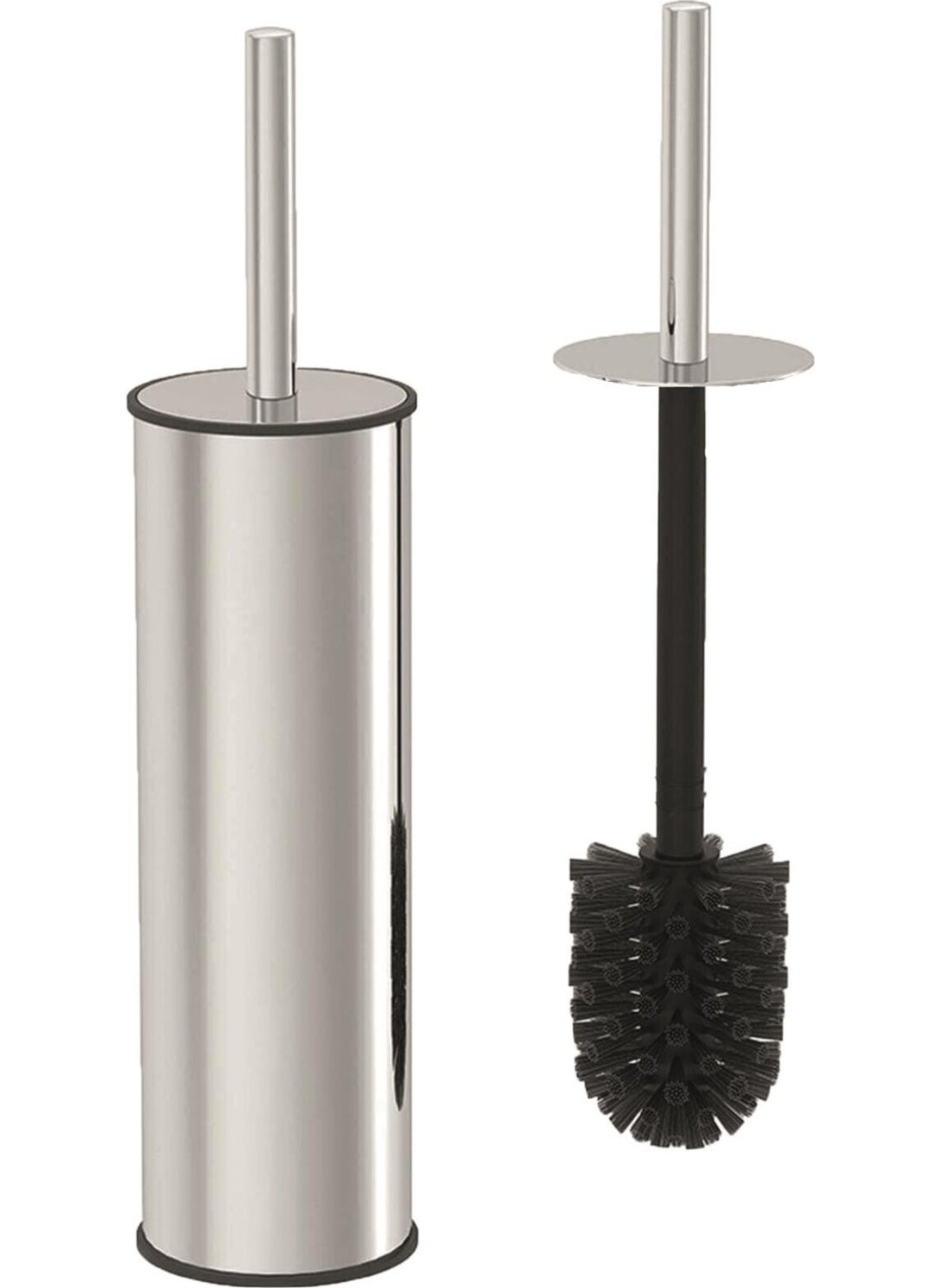 Evikon Stainless Steel WC Toilet Brush Steel Brush Holder - pzsku/ZB2F426BD5780FC16BD92Z/45/_/1725725145/15dc11f2-39d6-4091-99ef-25610f46da10