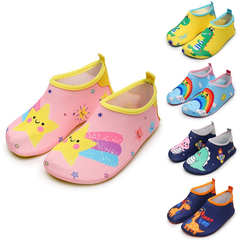 Children's Water Shoes Soft Sole Anti-Slip Mesh Upper - Image 1